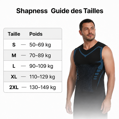 Débardeur de compression - SHAPNESS